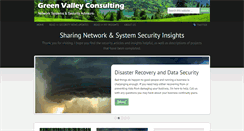 Desktop Screenshot of greenvalleyconsulting.org