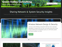 Tablet Screenshot of greenvalleyconsulting.org